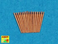 Set of 16 pcs 37mm L/83 barrels SK C/30