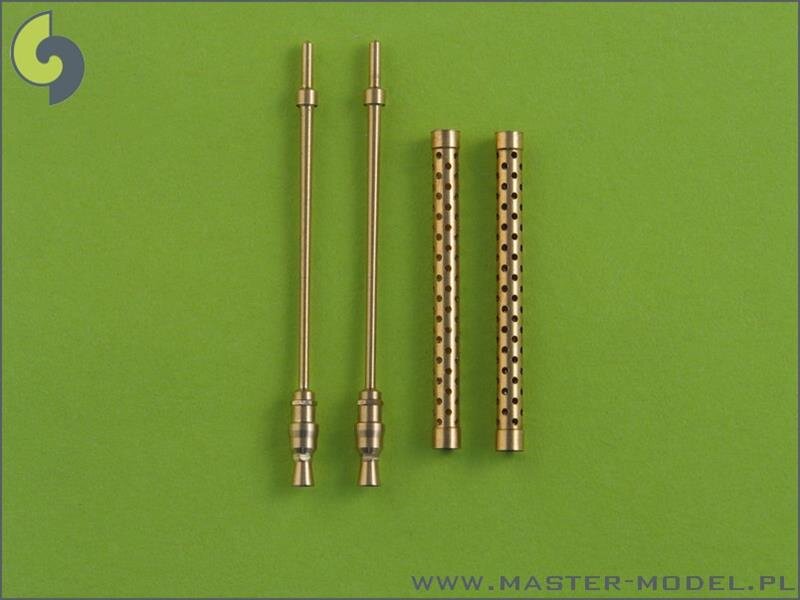 German aircraft machine gun MG 17 barrels (2pcs) - Hanke Modellbau, 10,59
