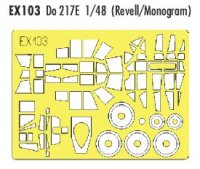 1/48 Dornier Do-217E Mask for Monogram/Revell