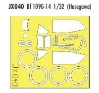 1/32 Messerschmitt Bf-109G-14 Mask for Hasegawa