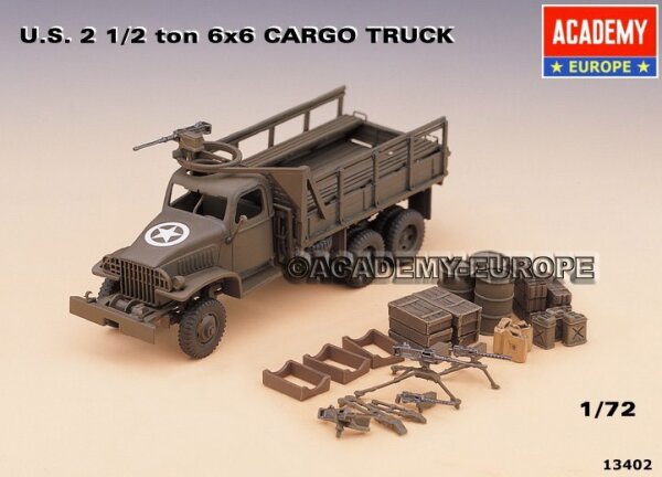 US 2,5 ton 6x6 Cargo Truck & Accessories