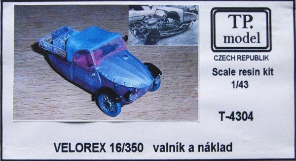 Velorex 16/350 Lorry with cargo