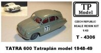 TATRA 600 Tatraplan (model 1948-49)