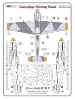 Messerschmitt Bf 109E Late" Camouflage Masks"