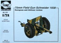 75mm Field Gun Schneider 1938 (2 versions)