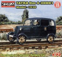 Tatra Dm4-30001 mod.1930 +Rails