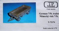 German 7,5t trailer