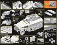 1/35 Sd.Kfz. 250/8 w/7,5cm K.51 L/24 (2024 Upgrade Version)