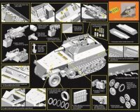 1/35 Sd.Kfz.250/8 w/7,5cm K.51 L/24 (2024 Upgrade Version)