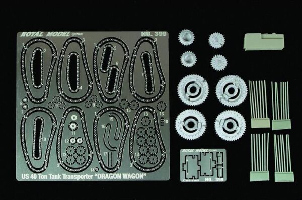 1/35 U.S. M26 Dragon Wagon "Transmission Chain"