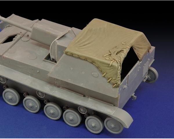 Canvas cover Su-76M