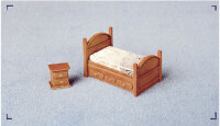 Single Bed & Night Tables (2 Pieces)