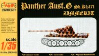 Sd.Kfz. 171 Panther Ausf. A, komplette Oberwanne m