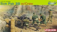 1/35 German 5 cm PaK 38 with Crew