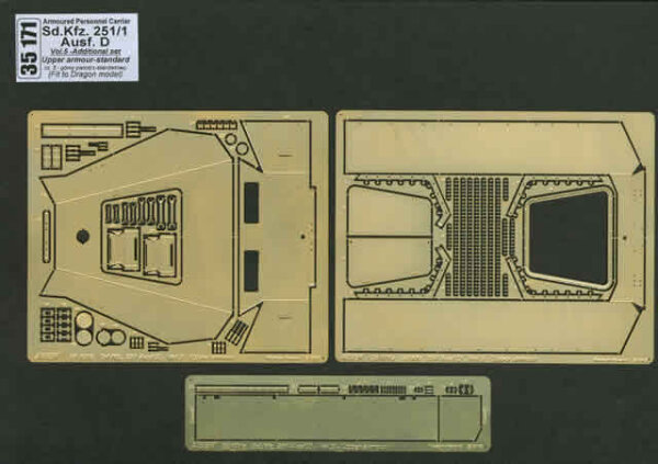 Sd.Kfz. 251/1 Ausf. D  - Vol.4 - add. Set