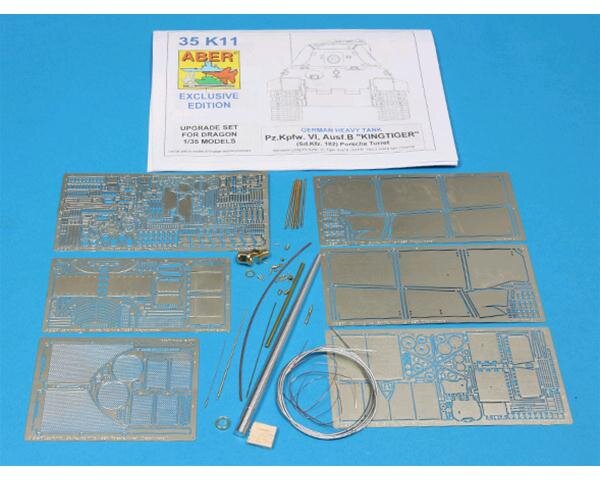Super Detailset für Königstiger (Porsche-Turm)