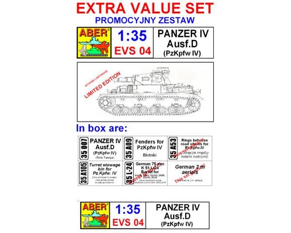 PzKpfw IV Ausf. D - Extra Value Set