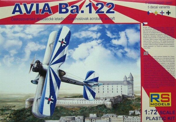 Avia Ba.122 Acrobatic aircraft (5 versions)