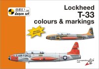 Lockheed T-33 colours&markings (incl. decals 1/72)