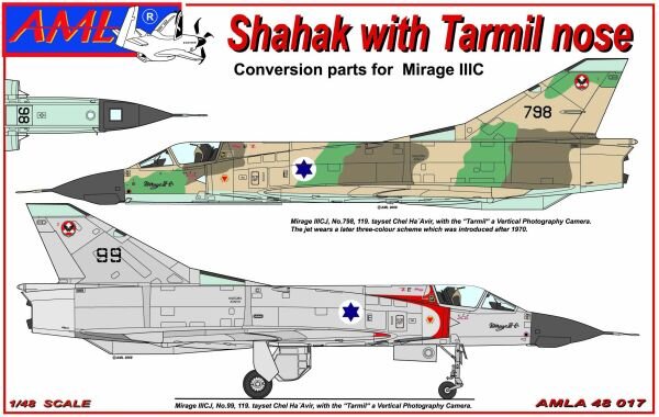 Shahak w/ Tarmil nose (Conv. for Mirage IIIC)