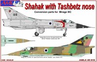 Shahak with Tashbetz nose (Conv. Mirage IIIC)