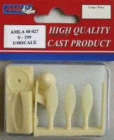Avia S-199 propeller with tool (resin set)