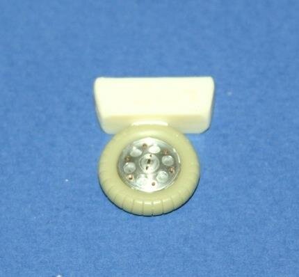 Fw-190A/D Wheels with circular holes 2pcs