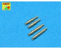 Set of 4 German barrels tips for 7,92 mm MG 17