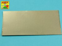 Engrave plate (140 x 77 mm) - modern type 1x1 strips, 1:24/1:25