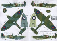 The Spitfire Mk.IA and Mk.VB
