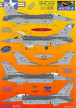 Lockheed Martin F-16C Aviano.