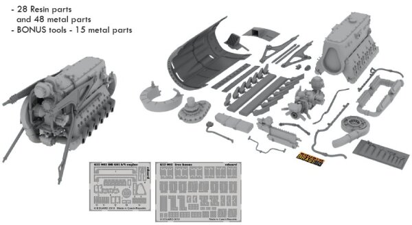 DB 601A/N powerplant (Motor)