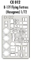 1/72 B-17F Flying Fortress Mask for Hasegawa