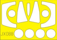 1/32 F-8E Mask for Trumpeter