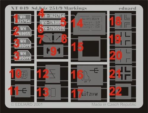 Sd.Kfz. 251 Markierungen