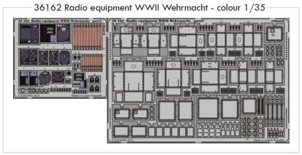 Radio equipment WWII Wehrmacht - colour