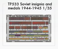 Soviet insignia 1944 and medals