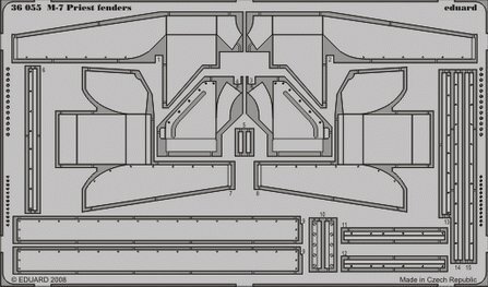 M-7 Priest fenders (ACAD)