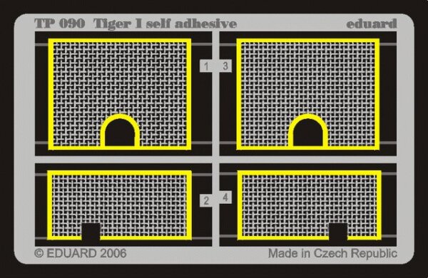 Tiger I self adhesive