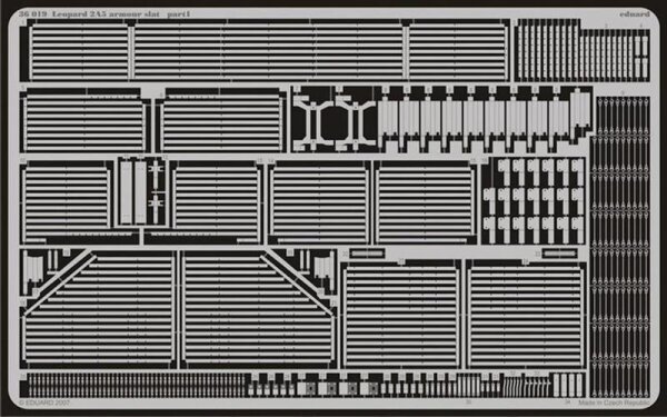 Leopard 2A6M armour slat (TAM)