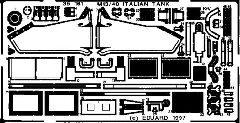 1/35 M13/40 Italian Tank (Tamiya)