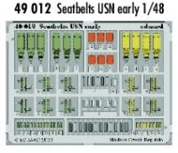 Seatbelts USN / Sitzgurte US Navy früh