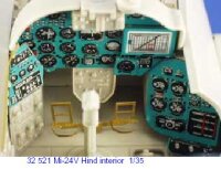 1/35 Mi-24V Hind-E Interior for Trumpeter