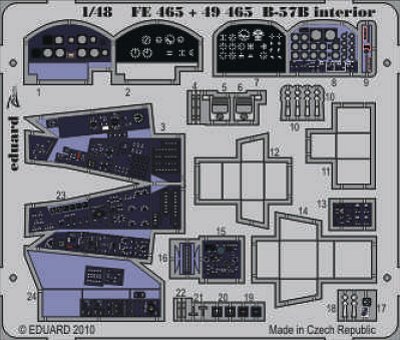 B-57B interior S.A. (Airfix)