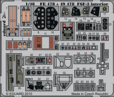 F6F-3 Hellcat Interior S.A. (Hobby Boss)