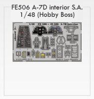 A-7D interior S.A. (Hobby Boss)