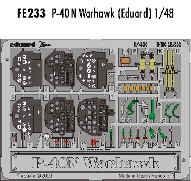 1/48 P-40N Warhawk (Eduard)