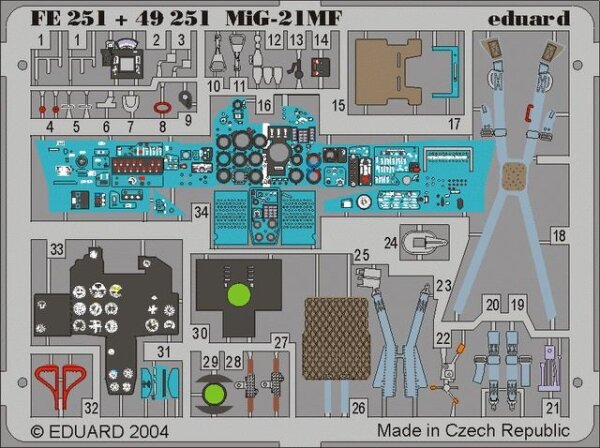 MiG-21MF (Academy Minicraft)