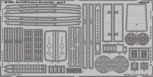 1/48 Su-24M Fencer D exterior for Trumpeter