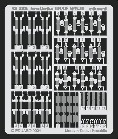 Seatbelts USAF WW II